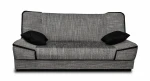 Sofa Maxim, pilka/juoda