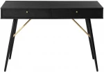 Desk LUXEMBOURG 120x48xH75cm, juodas