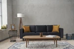 3 vietų sofa Kale Velvet - Anthracite