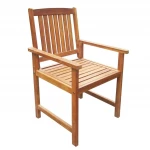 Lauko kėdės, 2 vnt., tvirta akacijos mediena