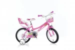 Vaikiškas dviratis Dino Bikes 16", 166R-02, rožinis