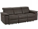 Trivietė sofa Loft Tanaro, ruda