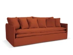 Sofa Micadoni Boho, 223x106x89 cm, oranžinė