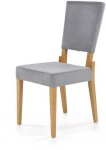 SORBUS chair, color: honey oak / pilkas