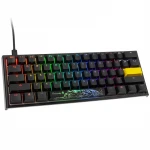 Ducky One 2 Pro Mini Klaviatūra žaidimams, RGB LED - Kailh Baltas (US)