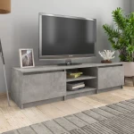 Televizoriaus spintelė, pilkos spalvos, 140x40x35,5cm, MDP
