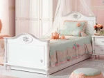 Kalune Design Viengulė lova Romantic Bed (100X200)