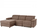 Trivietė sofa Loft Tanaro, ruda