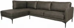 Corner sofa SOFIA LC, dark olive