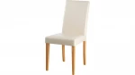 2-jų kėdžių komplektas Liva Creme, kreminis/šviesiai rudas