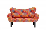 Sofa-lova Chatto, raudona/oranžinė