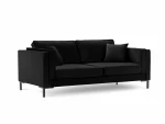 Trivietė sofa Luis 3, juoda