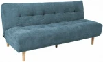Blue Sofa bed KIRUNA 186x101xH87cm, light mėlynas