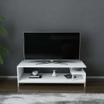 TV staliukas Kalune Design TV stalas Reilly - Baltas