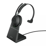 Ausinės Jabra Evolve2 65, Link380a UC Mono Stovas Juodas