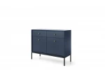 Komoda AKL Furniture Mono MKSZ104, mėlyna