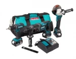 MAKITA COMBO SET 18V DLX3078TX1 (DDF482 + DGA504 + DHR241) 3x5.0 KREPŠELIS