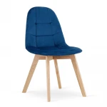 3-ių kėdžių komplektas Bora, mėlynas