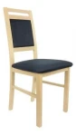 2-ių kėdžių komplektas BRW Lara, rudas