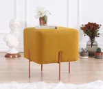 Hanah Home Pufas Copper 61 - Mustard