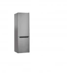 Indesit LI9 S2E S Šaldytuvas, E, Free-standing, Height 201.3 cm, Net fridge 261 L, Net šaldiklis 111 L, Stainless Steel | INDESIT