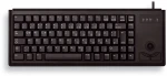 CHERRY G84-4400 TRACKBALL/Klaviatūra PS/2 Juodas