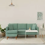 Kalune Design Kampinė sofa Sofia Köşe Left - Sea Žalias