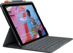 Klaviatūra Logitech SLIM FOLIO FOR IPAD 7TH AND 8TH/GENERATION GRAPHITE FRA CENTRAL