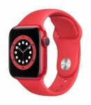 Apple Watch Series 6 40mm Red Aluminum/Red Sport Band