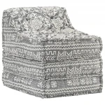 Modulinė poilsio sofa, šviesiai pilkos spalvos, audinys