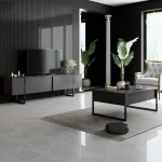 TV staliukas Kalune Design Svetainės baldų rinkinys Luxe Set - Anthracite, Juodas