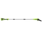 Greenworks Grandininė aukštapjovė G40PSF 20 cm, 40V, be akumuliatoriaus ir kroviklio