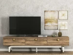 TV staliukas Kalune Design TV stalas Buse (TV Sehpası) - Walnut