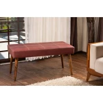 Pouffe Pole - Claret Red