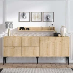 TV staliukas Kalune Design Konsolė Stella - Sapphire Oak