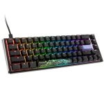 Ducky One 3 Classic Juodas/Baltas SF Klaviatūra žaidimams, RGB LED - MX-Silent-Raudona (US)