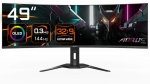Monitorius Gigabyte | CO49DQ | 49 " | OLED | DQHD | 32:9 | 144 Hz | 3 ms | 5120 x 1440 pikselių | 250 cd/m² | HDMI jungtys quantity 2 x HDMI 2.1 | Juodas | Garantija 36 mėn.