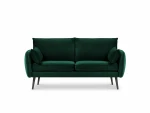 Dvivietė sofa Kooko Home Lento, tamsiai žalia