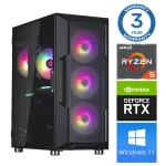 Intop Ryzen 5 5500 32GB 1TB SSD M.2 NVME RTX3060 12GB WIN11