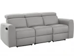 Sofa-reglaineris Notio Living Capena, gobelenas, pilka