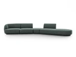 Modulinė sofa Micadoni Miley, žalia