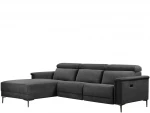 Sofa reglaineris Loft24 Lund, pilka