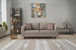 Kalune Design CREAM 2 vietų sofa Kale Linen - Kreminis