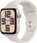 Išmanusis laikrodis Apple Watch SE 2023 GPS 44mm Starlight Alu Sport M/L Kremas (MRE53QI/A)