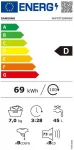 Skalbimo mašina Samsung WW70T304MBW/ LE