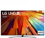 Televizorius LG AI UT81 4K TV | 86UT81003LA | 86 | Smart TV | webOS24 | UHD | Juodas