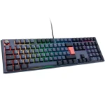 Ducky One 3 Cosmic Mėlyna klaviatūra žaidimams, RGB LED – MX–Raudona – DE išdėstymas