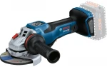 Bosch Akku-kampinis šlifuoklis BITURBO GWS 18V-15 PSC Professional solo, Ø 125mm (blau/juodas, be Akku und Ladegerät, in L-BOXX)