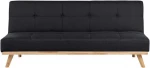 Beliani FROYA juoda sofa-lova
