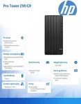 Hewlett Packard (HP) HP 290 G9 Tower i5-13500 8GB DDR4 3200 SSD512 UHD Graphics 770 W11Pro 3Y OnSite Juodas